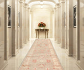 2' 8''x9' 9'' toupe Beige Coral Color Hand Knotted Persian 100% Wool Traditional Oriental Rug