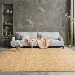 8x10 Hand Knotted Tibetan 100% Wool Michaelian & Kohlberg Modern & Contemporary Oriental Area Rug Warm Beige,Sage Color