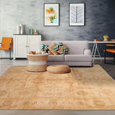 6x9 Hand Knotted Tibetan 100% Wool Michaelian & Kohlberg Traditional Oriental Area Rug Beige, Peach Color