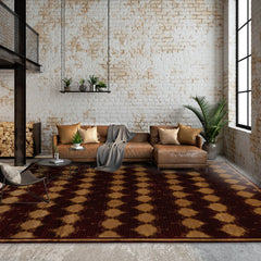 9x12 Hand Knotted Savonnerie 100% Wool Traditional Oriental Area Rug Burgundy, Beige Color