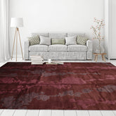 9x12 Chocolate, Aubergine Hand Knotted Tibetan Wool and Silk Michaelian & Kohlberg Transitional Oriental Area Rug