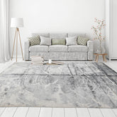 9x12 Hand Knotted Tibetan Bamboo Silk Designer Modern & Contemporary Oriental Area Rug Tone On Tone, Ash Gray Color