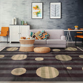 8x10 Gray Hand Knotted Art Deco Geometric Wool Oriental Area Rug