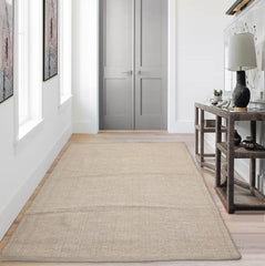 LoomBloom 5x8 Moss Hand Woven Kilim Wool Oriental Area Rug