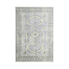 Multi Size Gray, Blue Hand Knotted 100% Wool Turkish Oushak Traditional Oriental Area Rug