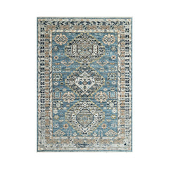 6x9 Blue LoomBloom Hand Knotted Arts & Crafts Oushak 100% Wool Oriental Area Rug