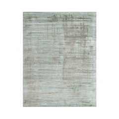 8x10 Gray LoomBloom Hand Knotted Modern & Contemporary Textured Tibetan 100% Wool Oriental Area Rug
