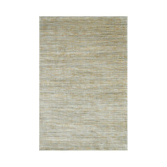 6x9 Beige LoomBloom Hand Knotted Modern & Contemporary Textured Tibetan 100% Wool Oriental Area Rug