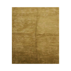 4x6 Hand Knotted Tibetan 100% Wool Michaelian & Kohlberg Traditional Oriental Area Rug Lime, Tone On Tone Color