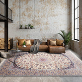 9x12 Hand Knotted Wool and Silk Traditional 400 KPSI Oriental Area Rug Cream, Taupe Color