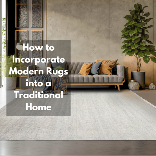 How to Incorporate Modern Rugs into a Traditional Home