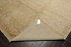 9x12 Gold, Beige, Tan Color Hand Knotted Tibetan 100% Wool Contemporary Oriental Rug