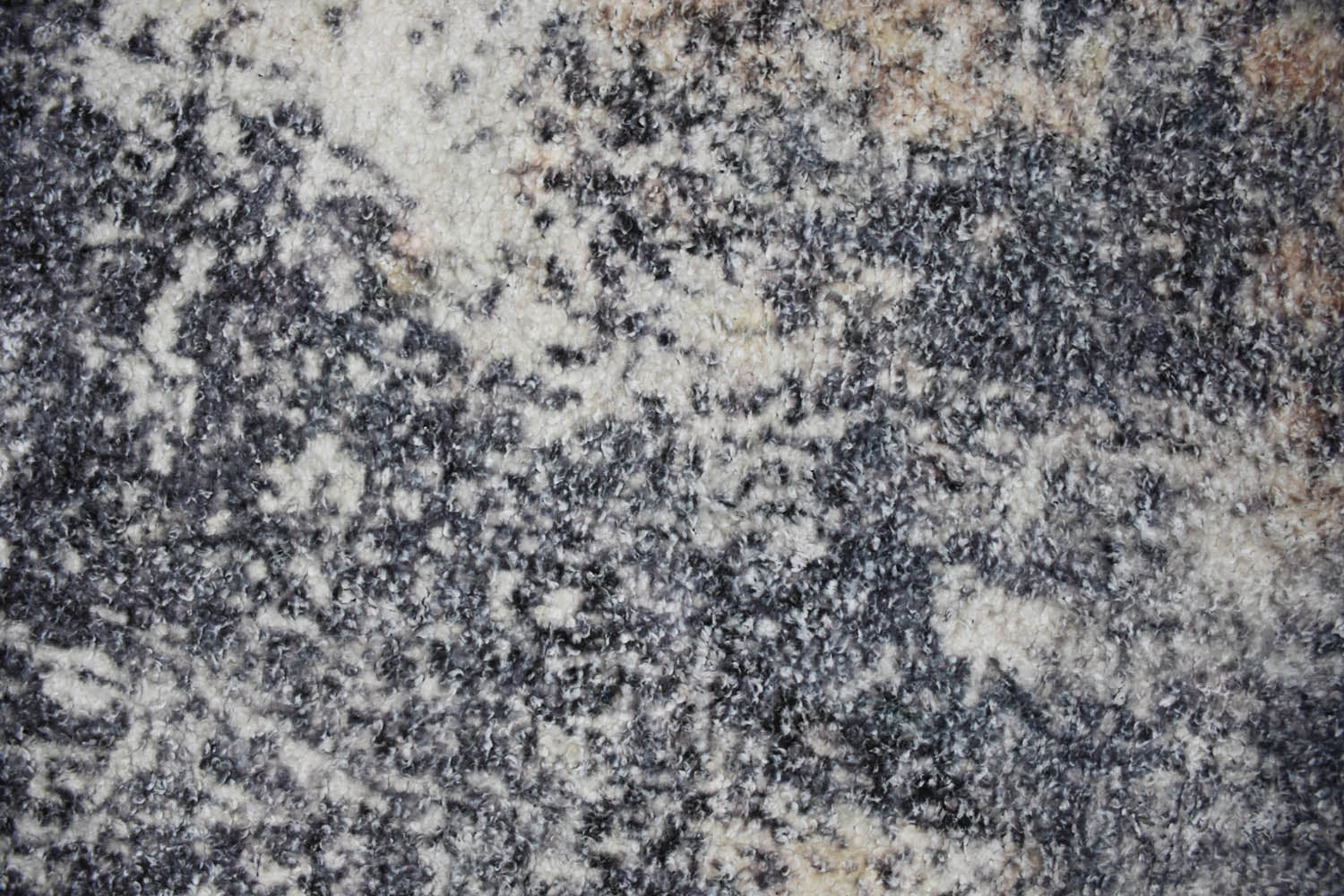 Multi Size Gray White Color Hand Woven All-Over Polyester Traditional Oriental Rug