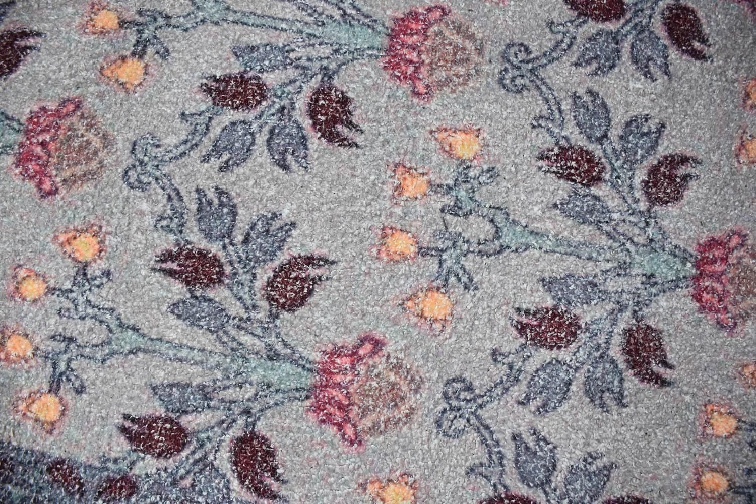 Multi Size Gray Blue Gold Color Hand Woven All-Over Polyester Arts And Crafts Oriental Rug