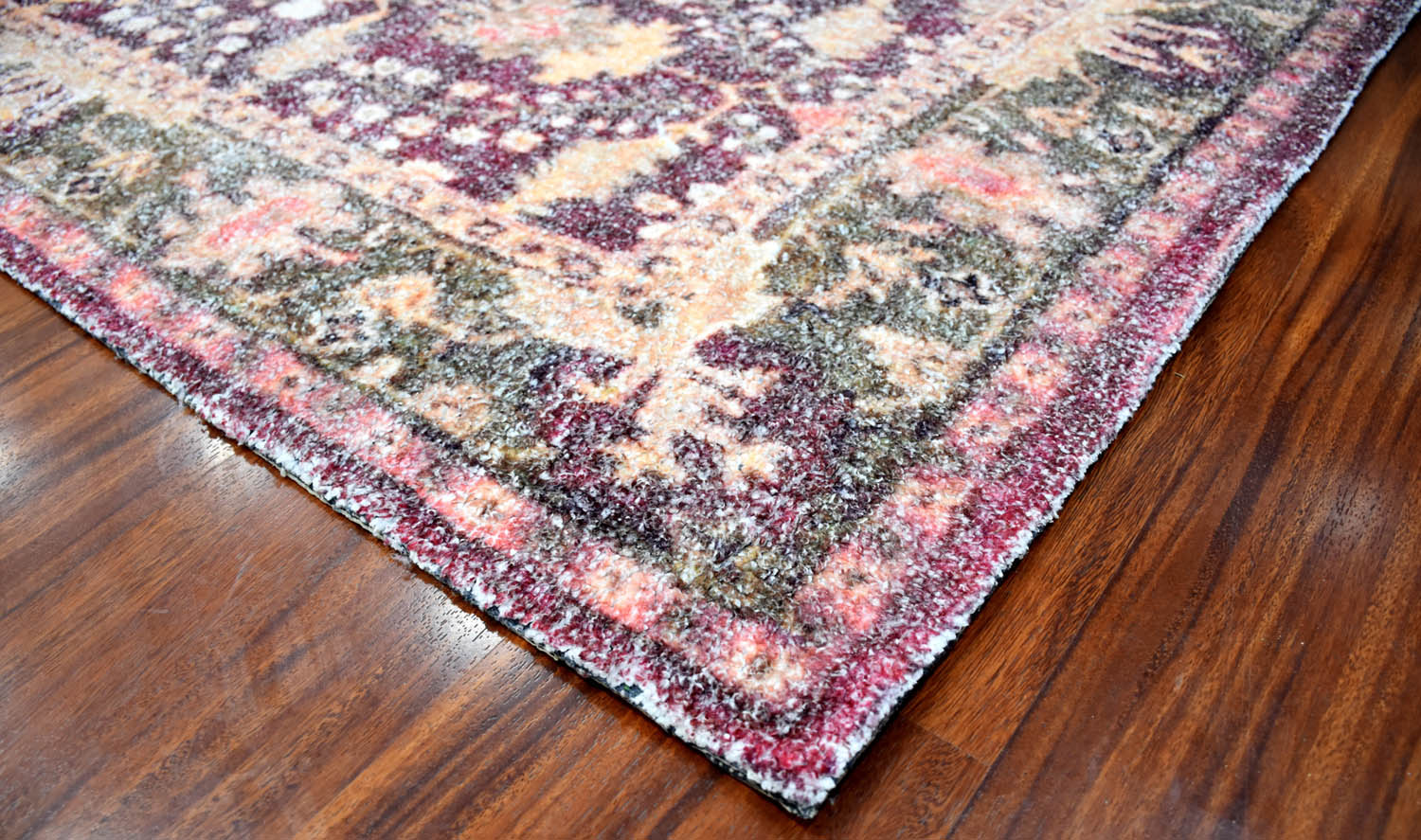 Multi Size Purple Brown Beige Color Hand Woven All-Over Polyester Traditional Oriental Rug