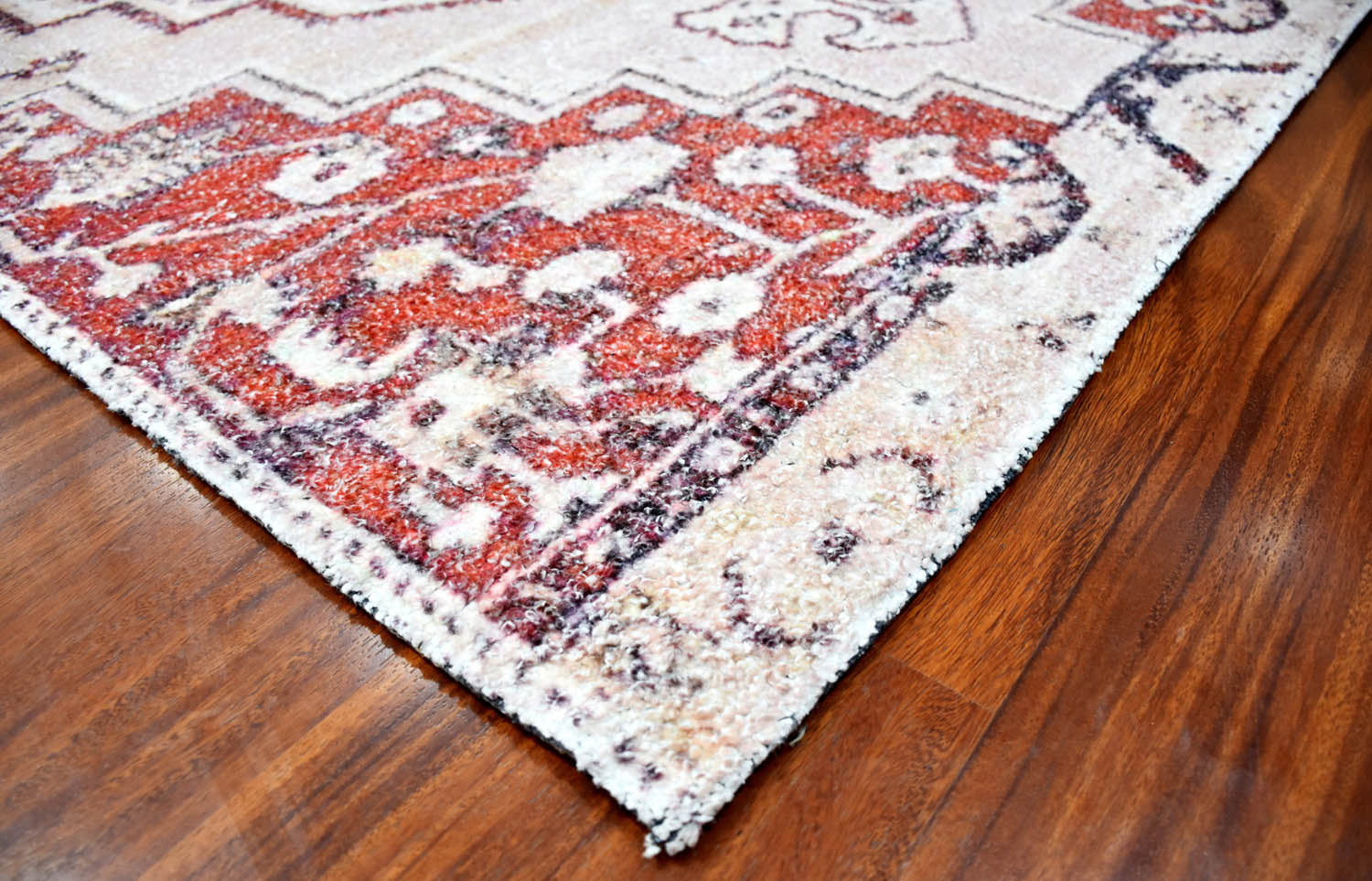 Multi Size Beige Taupe Burnt Orange Color Hand Woven All-Over Polyester Traditional Oriental Rug