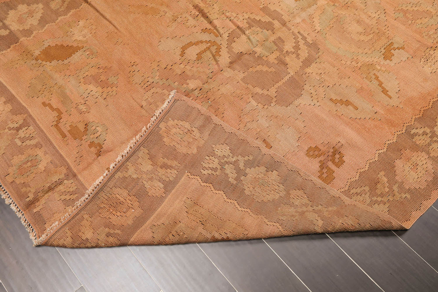 5x7 Rust, Brown, Gray Color Hand Knotted All-Over 100% Wool Traditional-Persian/Oriental Oriental Rug