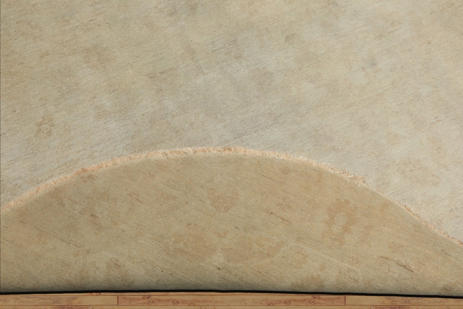 Round Gray, Beige, Color Hand Knotted Peshawar wool Modern & Contemporary Oriental Rug