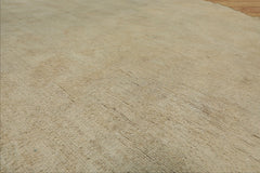 Round Gray, Beige, Color Hand Knotted Peshawar wool Modern & Contemporary Oriental Rug