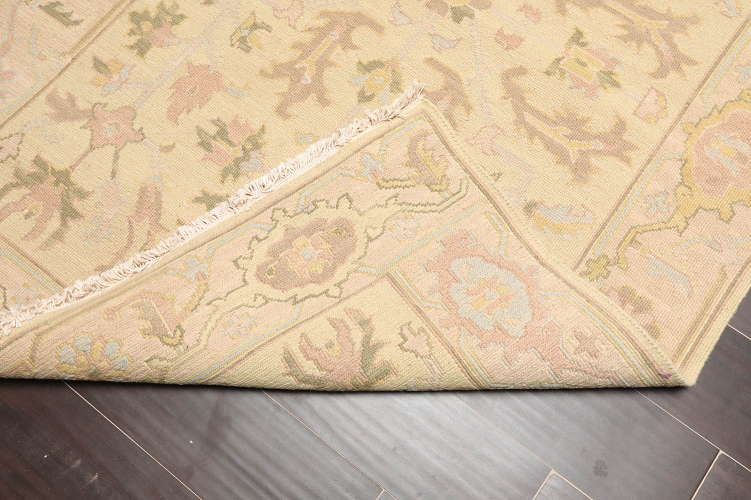 3x5 Multi, Gray, Gold Color Hand Knotted All-Over 100% Wool Traditional Oriental Rug