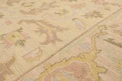 3x5 Multi, Gray, Gold Color Hand Knotted All-Over 100% Wool Traditional Oriental Rug