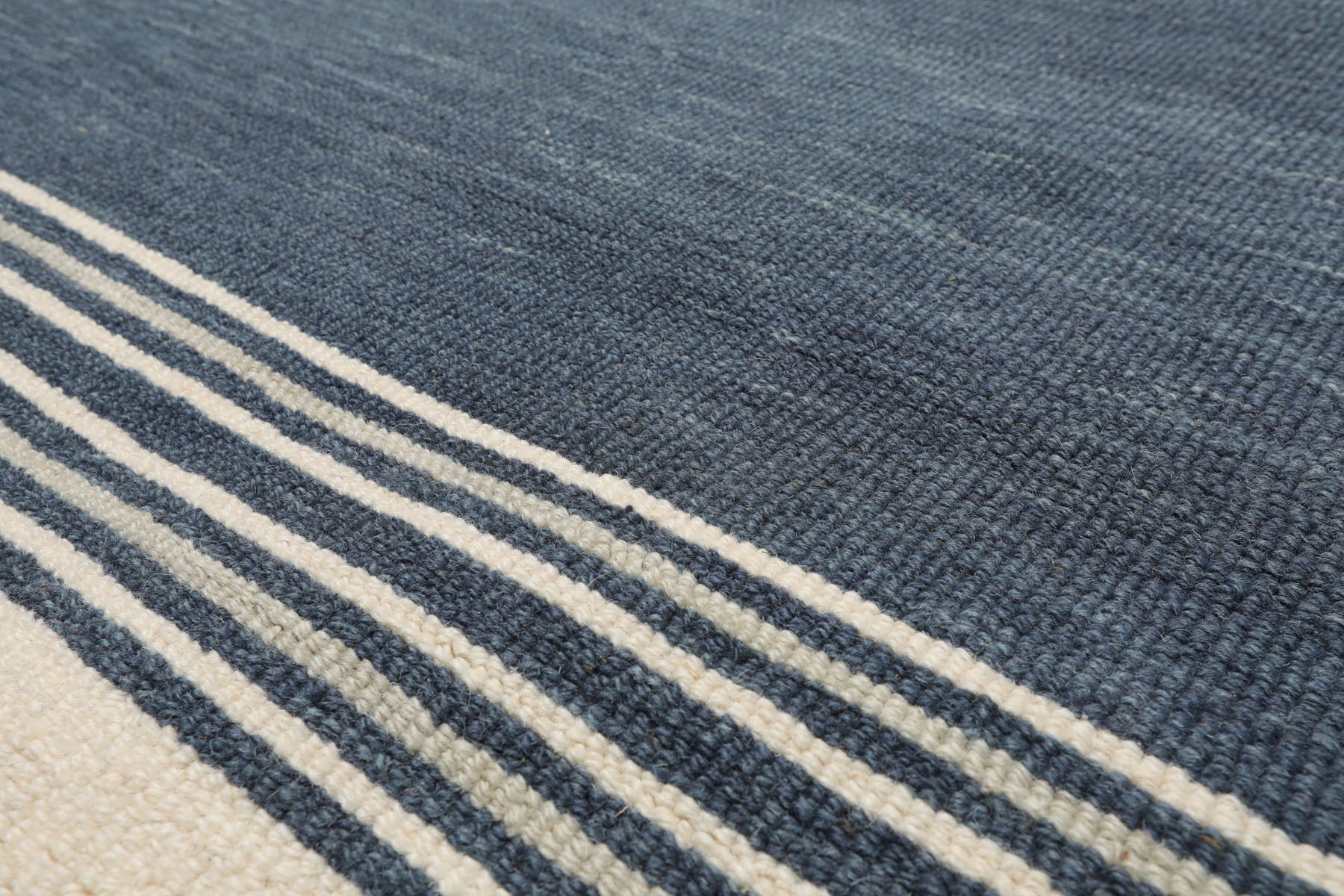 Multi Size Gray Ivory Color Hand Tufted Geometric Wool Modern Oriental Rug