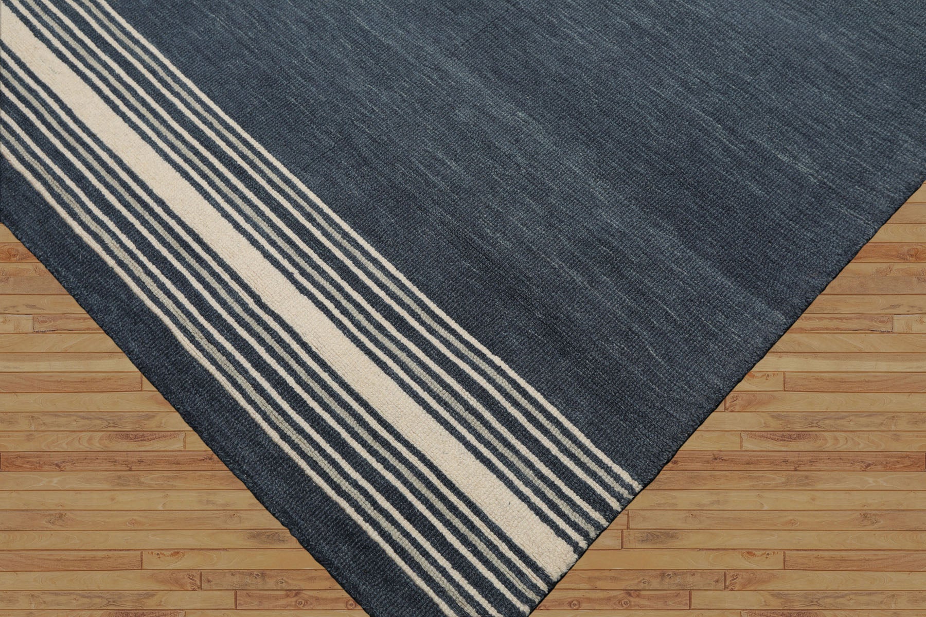 Multi Size Gray Ivory Color Hand Tufted Geometric Wool Modern Oriental Rug