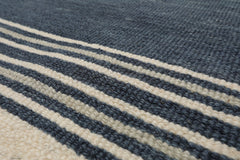 Multi Size Gray Ivory Color Hand Tufted Geometric Wool Modern Oriental Rug