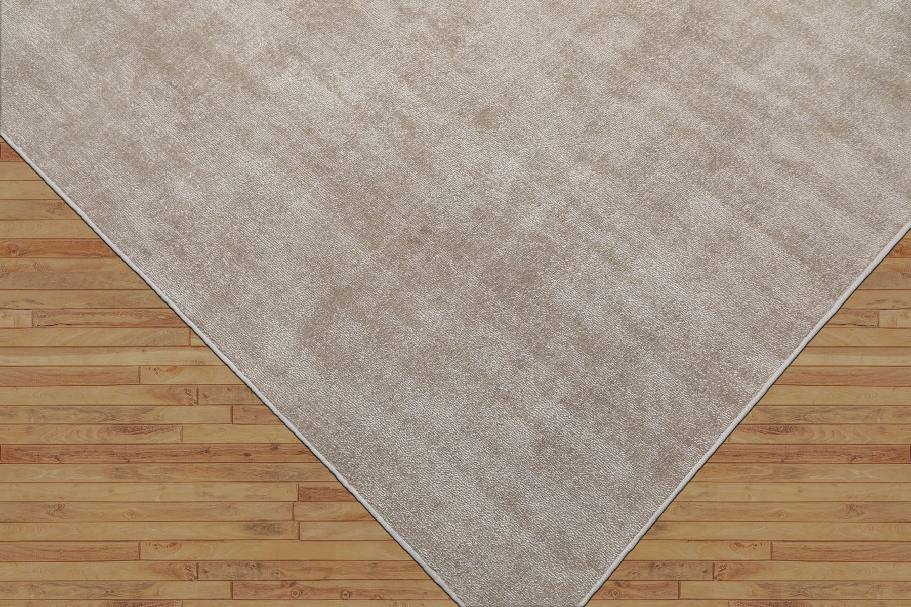 Multi Size Gray Beige Color Hand Tufted Textured New Zealand Wool Contemporary Oriental Rug