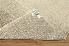 8x10 Moss, Ivory, Color Hand Knotted Bokhara New Zealand Wool Modern & Contemporary Oriental Rug