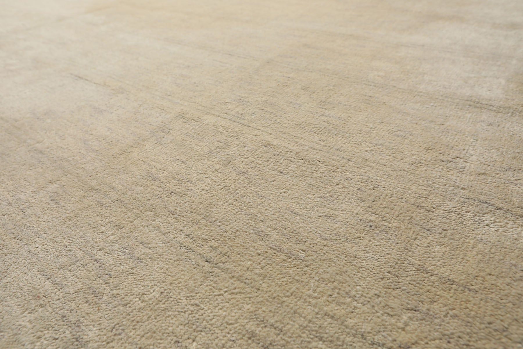 10x14 Ivory with slight gray texture, , Color Hand Knotted Tibetan 100% Pure Silk Contemporary Oriental Rug