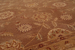 8x10 Brown, Beige, Burgundy Color Hand Tufted All-Over 100% Wool Traditional Oriental Rug