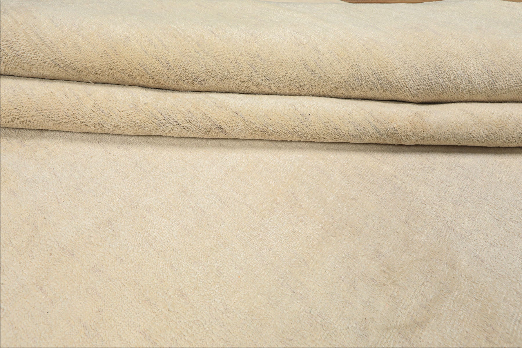 10x14 Ivory with slight gray texture, , Color Hand Knotted Tibetan 100% Pure Silk Contemporary Oriental Rug