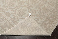 9x12 Gray, Taupe, Color Hand Knotted Afghan Oushak 100% Wool Traditional-Persian/Oriental Oriental Rug