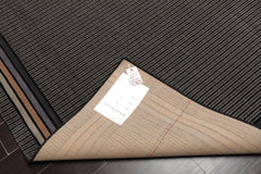 8x10 Black, Gray, Brown Color Machine Made All-Over 100% Wool Modern Oriental Rug