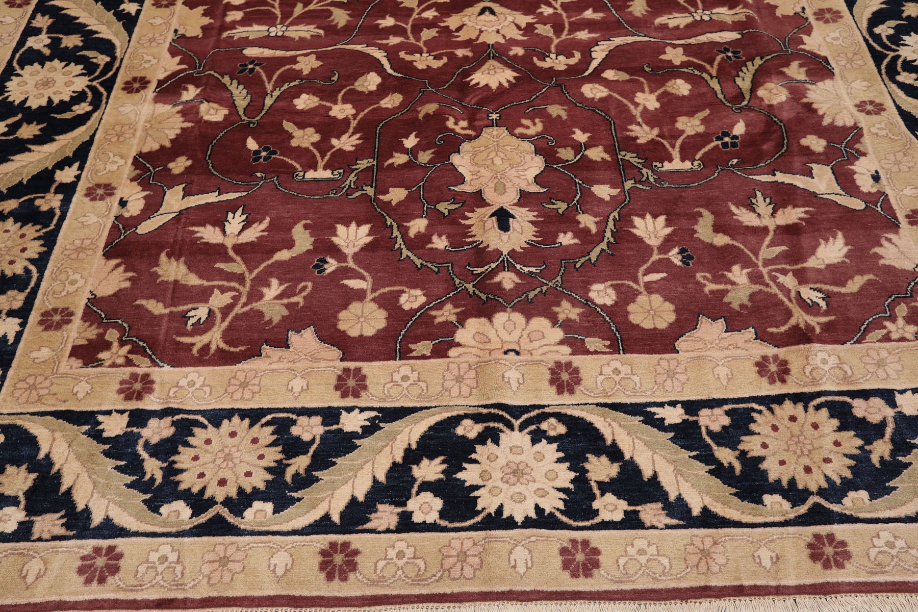 6' x 9' Hand Knotted Traditional Oriental Area Rug Reversible Red