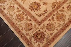 8x10 Tan, Brown, Taupe Color Hand Tufted Oriental 100% Wool Traditional-Persian/Oriental Oriental Rug