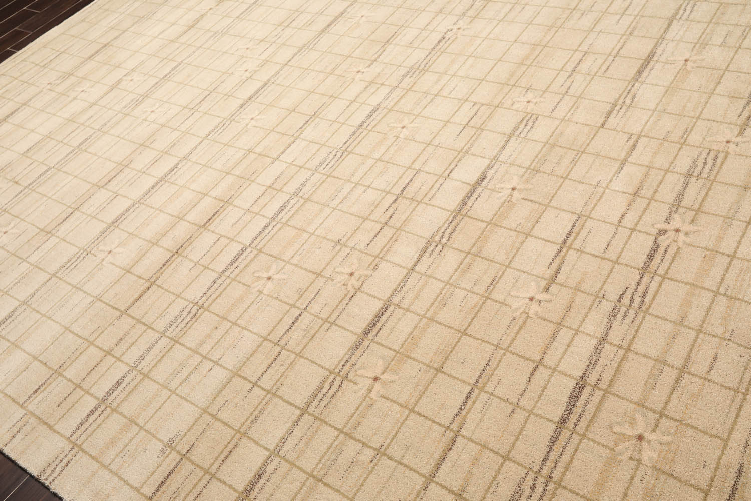 8x10 Multicolor, Sage, Beige Color Machine Made All-Over 100% Wool Modern Oriental Rug