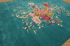 Multi Size Multi Color Chinese Art Deco New Zealand Wool Hand Tufted Oriental Area Rug