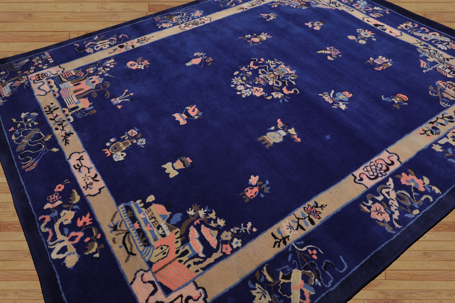 Multi Size Multi Color Chinese Art Deco New Zealand Wool Hand Tufted Oriental Area Rug
