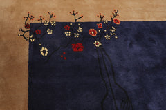 Multi Size Multi Color Chinese Art Deco New Zealand Wool Hand Tufted Oriental Area Rug
