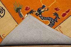Multi Size Multi Color Chinese Art Deco New Zealand Wool Hand Tufted Oriental Area Rug