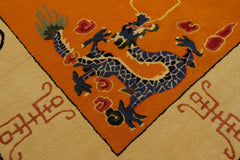 Multi Size Multi Color Chinese Art Deco New Zealand Wool Hand Tufted Oriental Area Rug