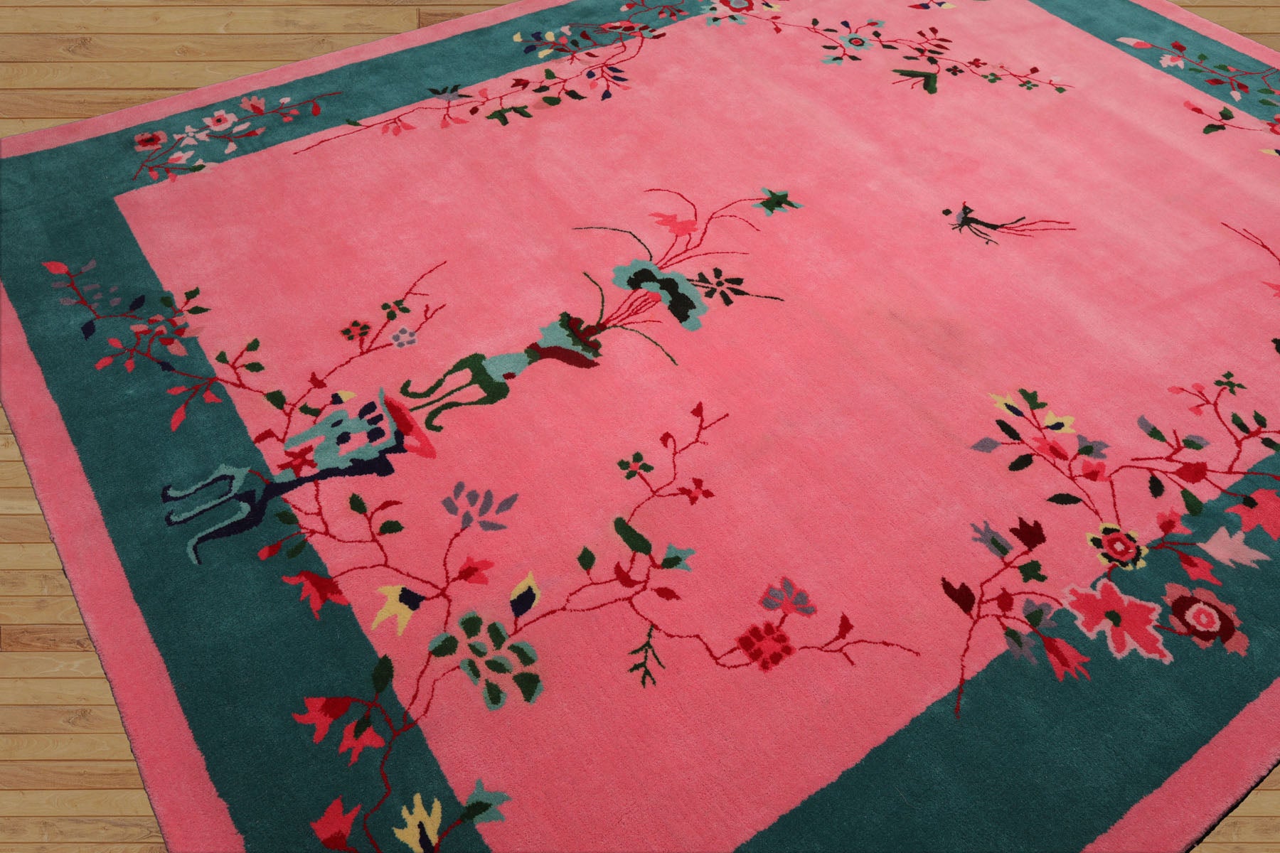 Multi Size Multi Color Chinese Art Deco New Zealand Wool Hand Tufted Oriental Area Rug