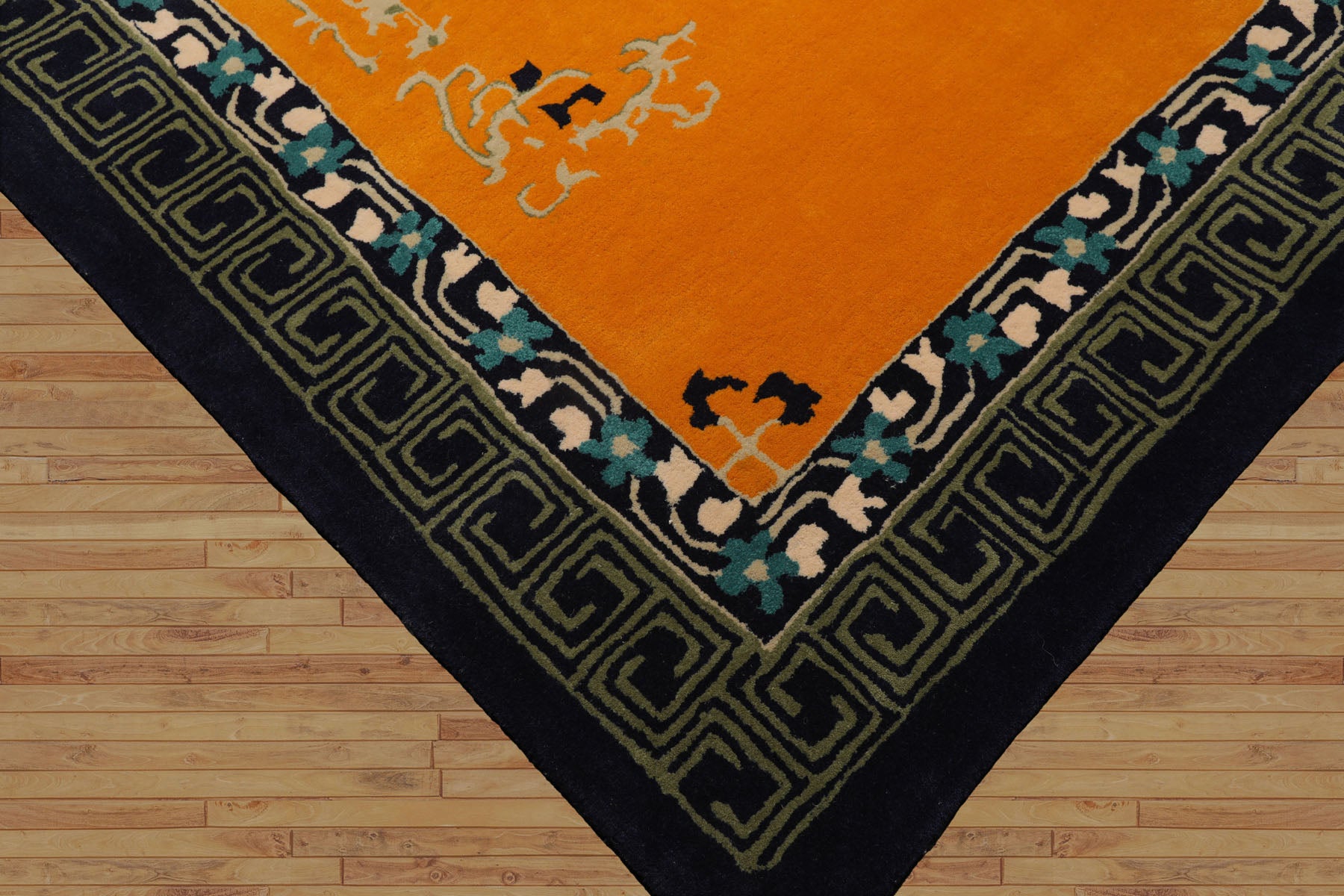 Multi Size Multi Color Chinese Art Deco New Zealand Wool Hand Tufted Oriental Area Rug