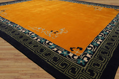 Multi Size Multi Color Chinese Art Deco New Zealand Wool Hand Tufted Oriental Area Rug
