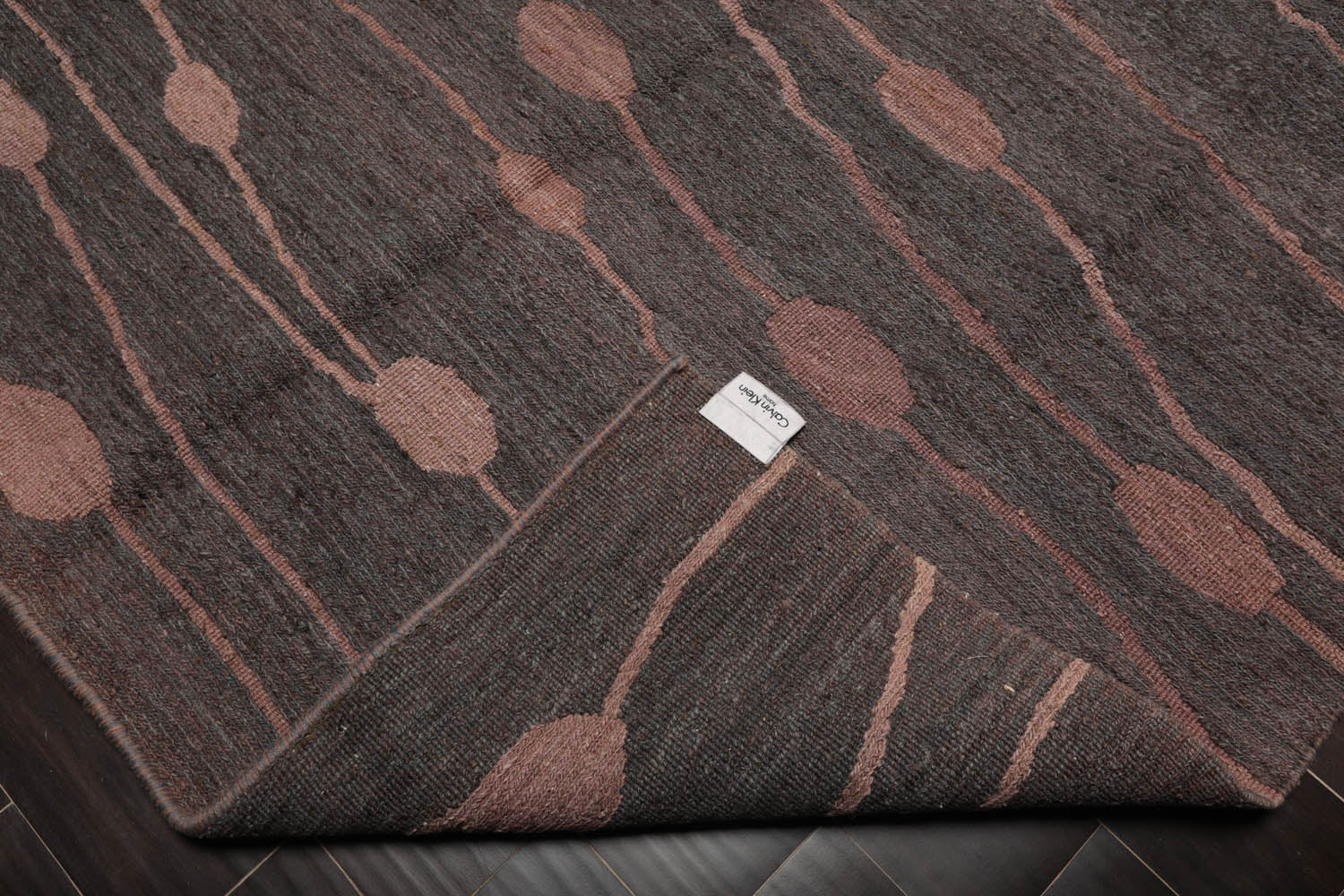 5x7 Tone on Tone Copper, , Color Hand Woven All-Over 100% Wool Modern Oriental Rug