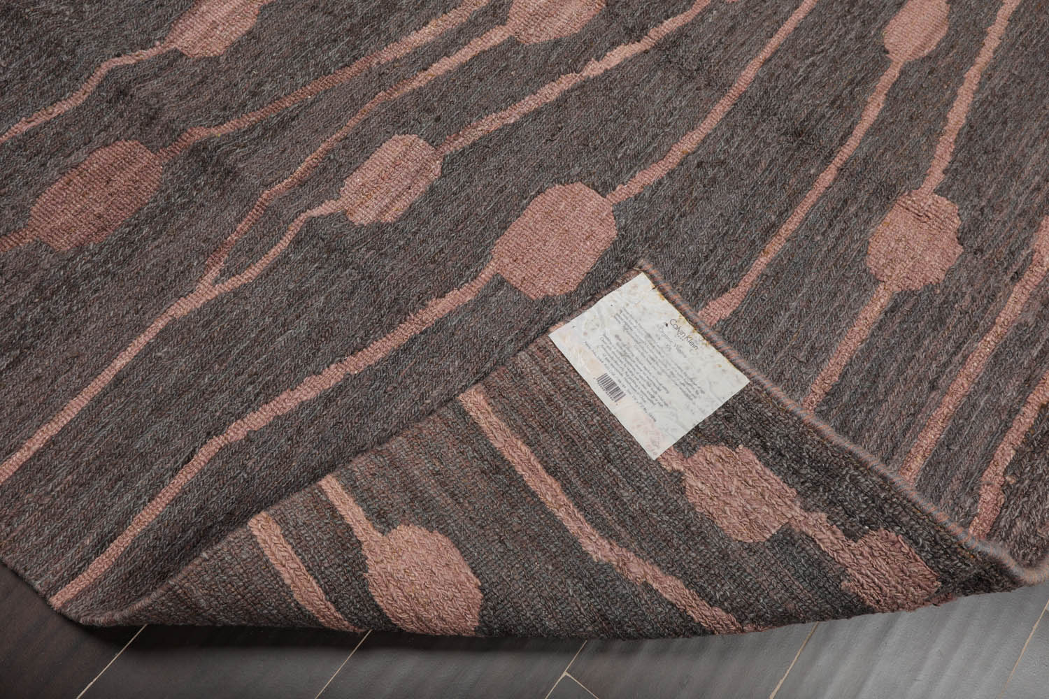 5x7 Tone on Tone Copper, , Color Hand Woven All-Over 100% Wool Modern Oriental Rug