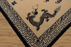Multi Size Multi Color Chinese Art Deco New Zealand Wool Hand Tufted Oriental Area Rug