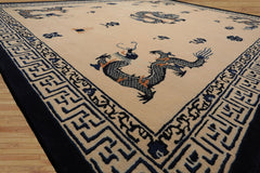 Multi Size Multi Color Chinese Art Deco New Zealand Wool Hand Tufted Oriental Area Rug